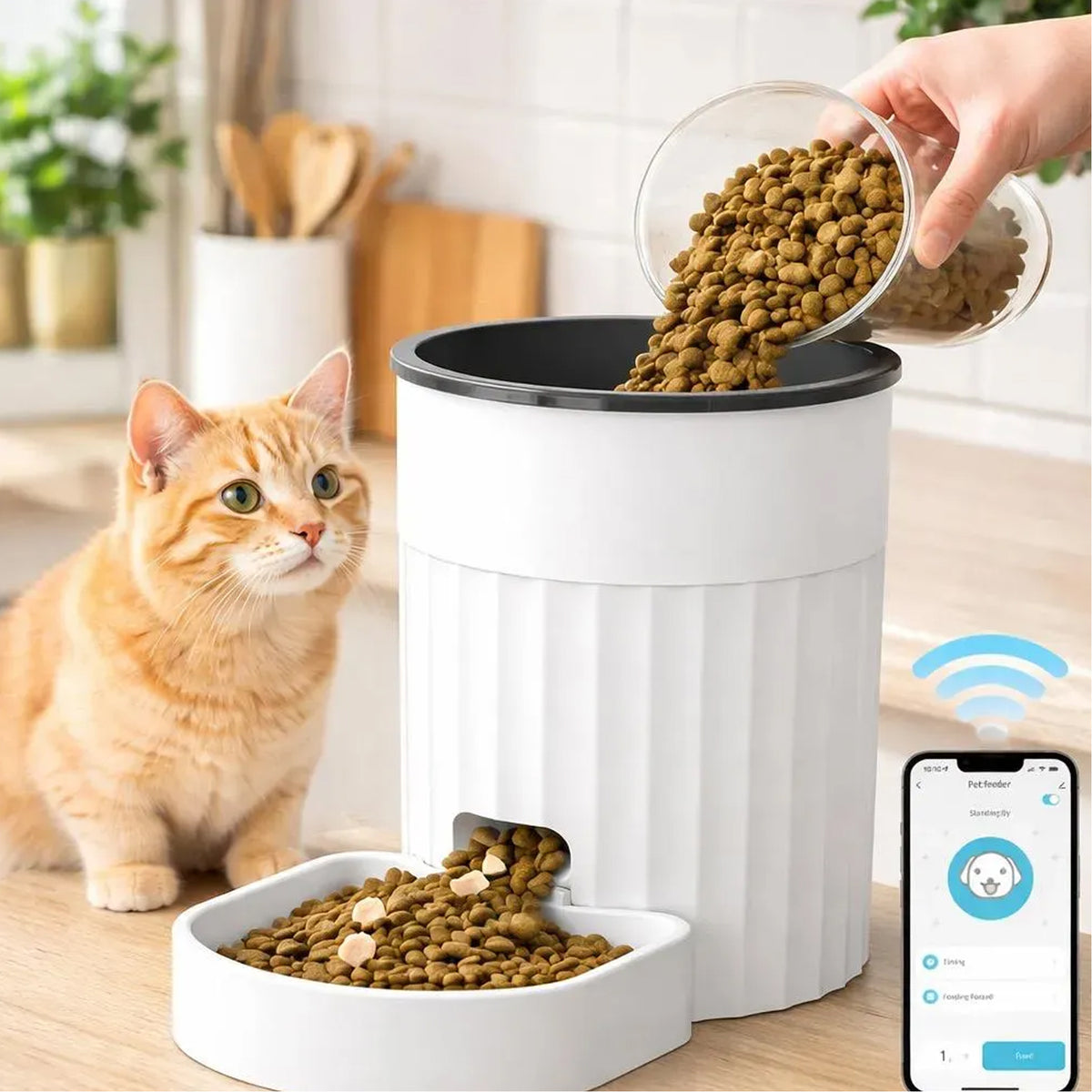 Comedero Smart App de 3L de 1 plato