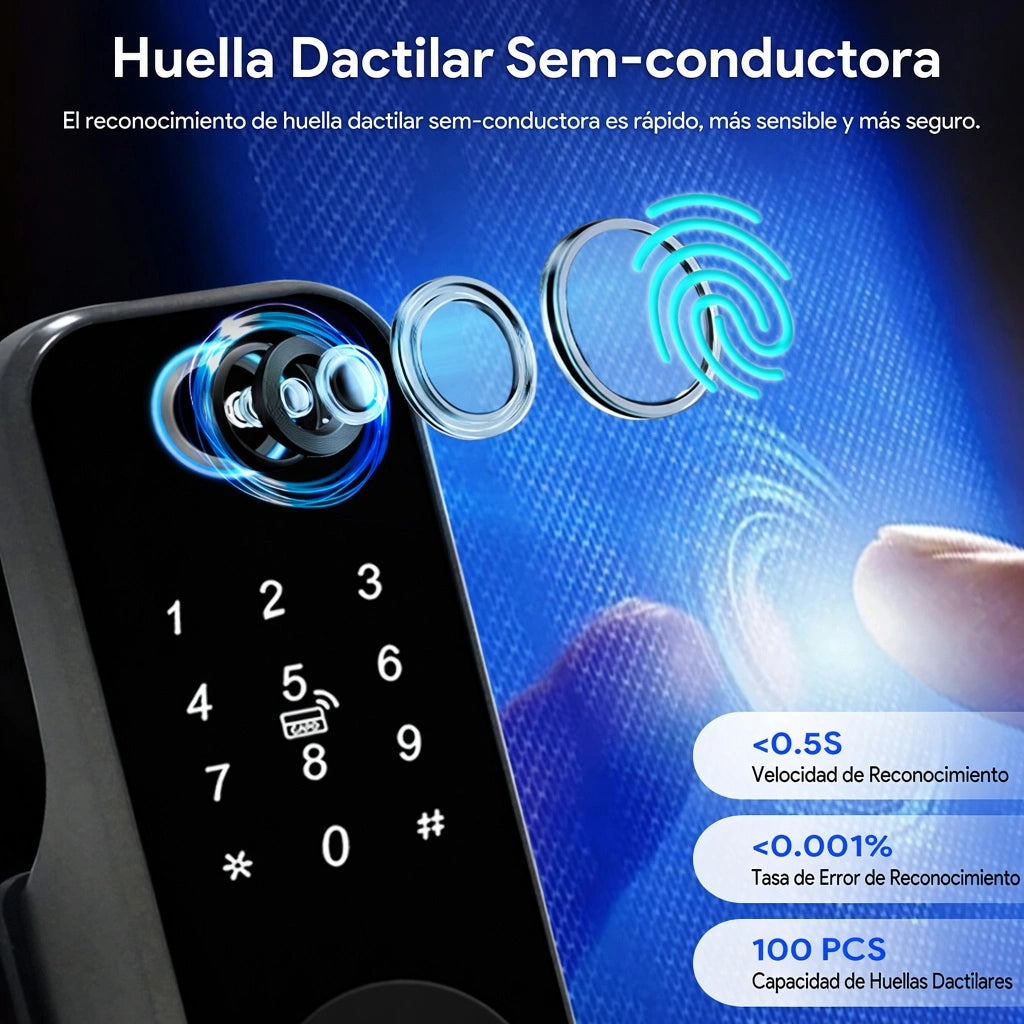 Cerradura Elegante  K20 Doble Seguridad
