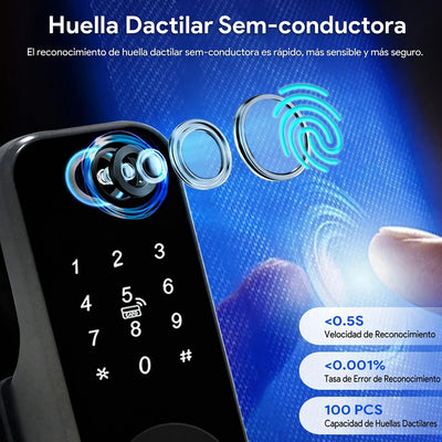 Cerradura Elegante  K20 Doble Seguridad
