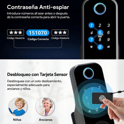 Cerradura Elegante  K20 Doble Seguridad