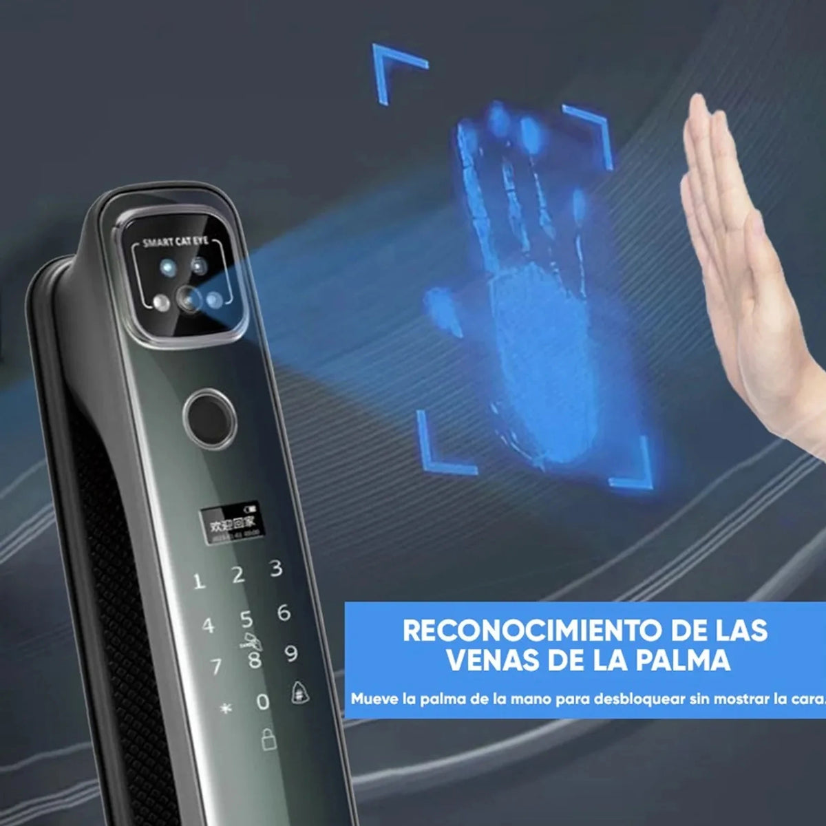 Cerradura Inteligente K904 con Reconocimiento facial