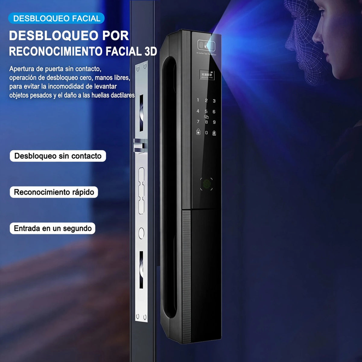 Cerradura Inteligente K940 con Reconocimiento Facial