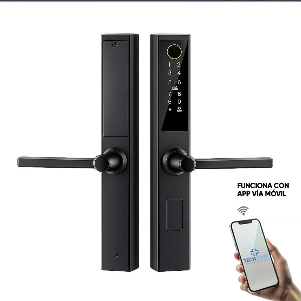 Cerradura Inteligente HD04 para Puerta de Aluminio
