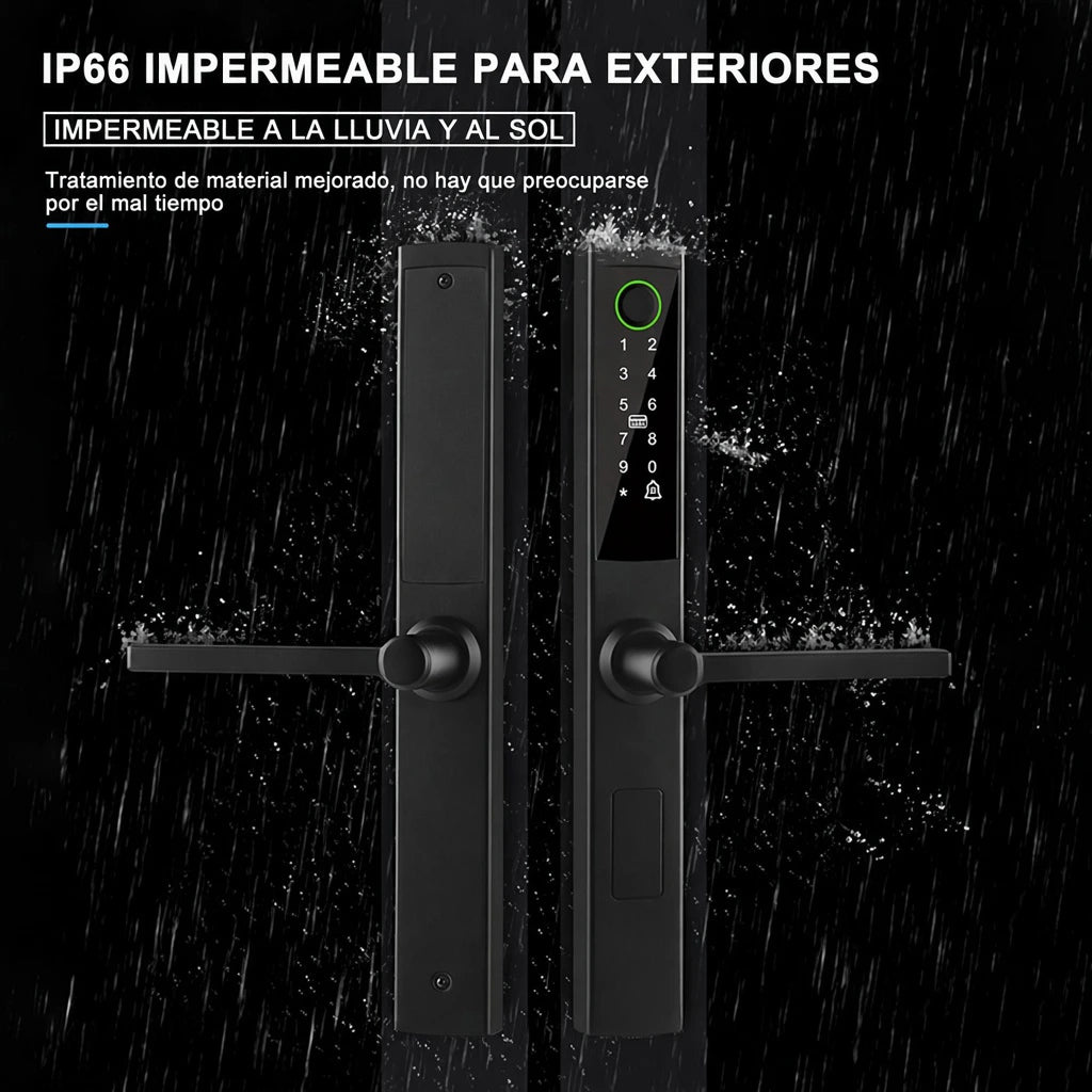 Cerradura Inteligente HD04 para Puerta de Aluminio