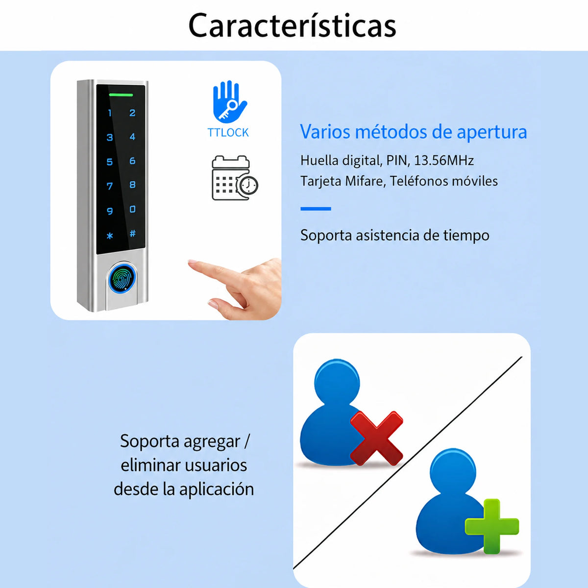 Control de Acceso HF3-BLE